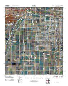 Yuma West 2011 topographic map thumbnail