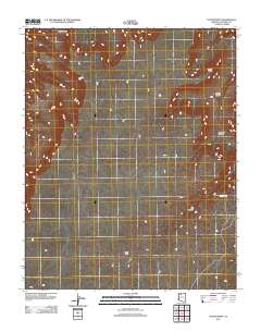 Yunosi Point 2011 topographic map thumbnail