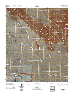 Ajo North 2011 topographic map thumbnail