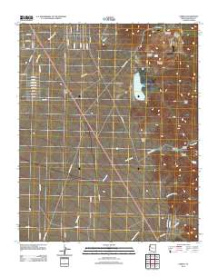 Cerbat 2011 topographic map thumbnail