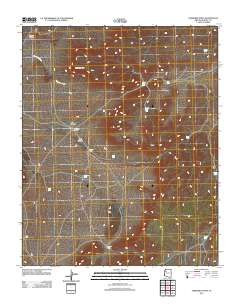Cherokee Point 2011 topographic map thumbnail