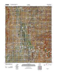 Chinle 2011 topographic map thumbnail