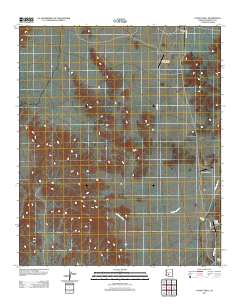 Conley Well 2011 topographic map thumbnail