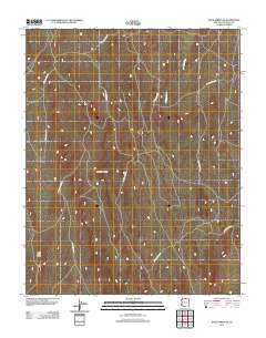 Dove Spring SE 2011 topographic map thumbnail