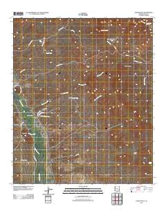 Dudleyville 2011 topographic map thumbnail