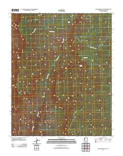 Frazier Wells SW 2011 topographic map thumbnail