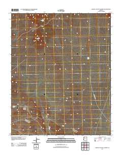 Grand Canyon Caverns 2011 topographic map thumbnail