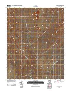 LeChee Rock 2011 topographic map thumbnail