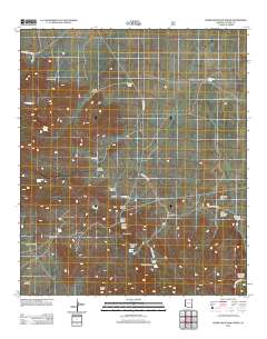Bowie Mountain North 2012 topographic map thumbnail