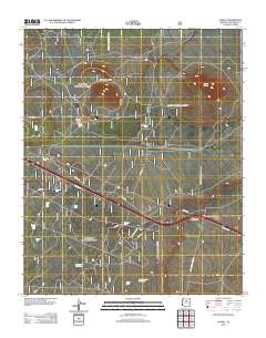 Angell 2011 topographic map thumbnail