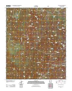 Battle Flat 2012 topographic map thumbnail