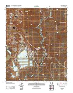 Clifton 2011 topographic map thumbnail