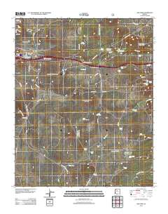 Ash Fork 2012 topographic map thumbnail