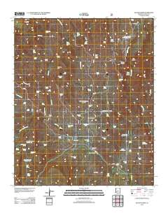 Bloody Basin 2012 topographic map thumbnail