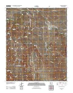 Cleator 2012 topographic map thumbnail