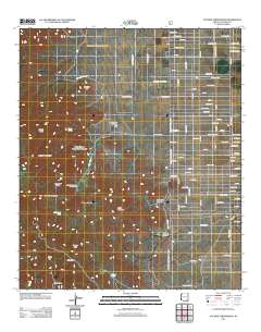 Cochise Stronghold 2012 topographic map thumbnail
