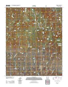 Cherry 2012 topographic map thumbnail