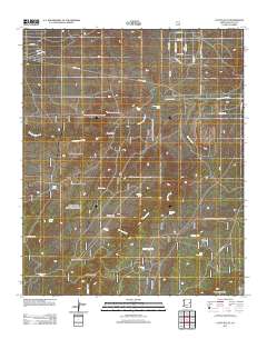 Cactus Flat 2011 topographic map thumbnail