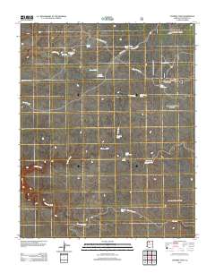 Chamisa Tank 2012 topographic map thumbnail