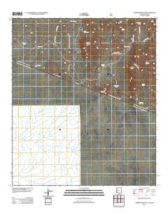 Cumero Mountain 2012 topographic map thumbnail