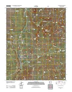 Camp Wood 2012 topographic map thumbnail