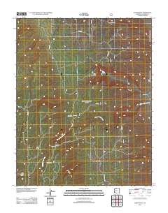 Kane Ranch 2012 topographic map thumbnail