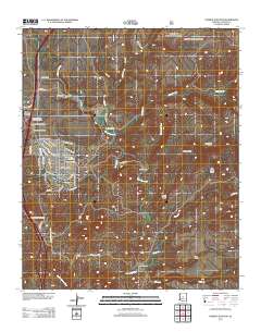 Cordes Junction 2012 topographic map thumbnail
