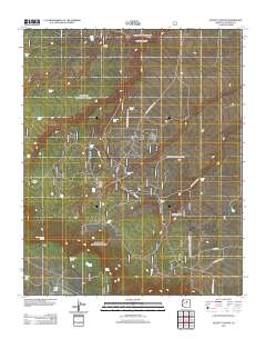 Elliott Canyon 2011 topographic map thumbnail