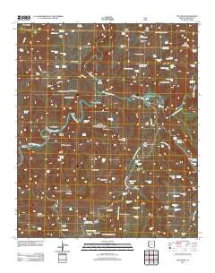 Dix Creek 2011 topographic map thumbnail