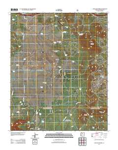 Garland Prairie 2012 topographic map thumbnail