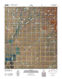 Fort Grant 2011 topographic map thumbnail