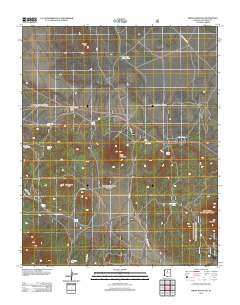 Ebert Mountain 2012 topographic map thumbnail