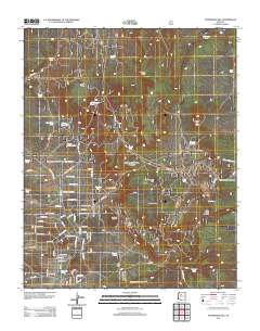 Fitzgerald Hill 2012 topographic map thumbnail