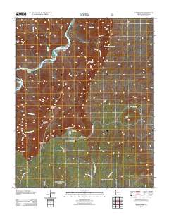 Desert View 2012 topographic map thumbnail