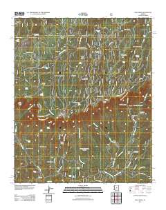 Kehl Ridge 2011 topographic map thumbnail