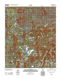 Greer 2011 topographic map thumbnail