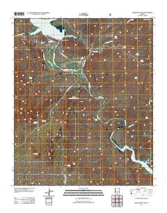Horseshoe Dam 2011 topographic map thumbnail