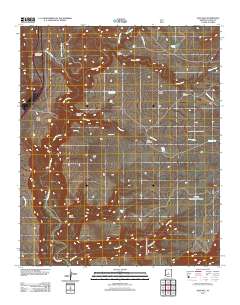 Joes Hill 2011 topographic map thumbnail