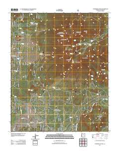 Humphreys Peak 2011 topographic map thumbnail
