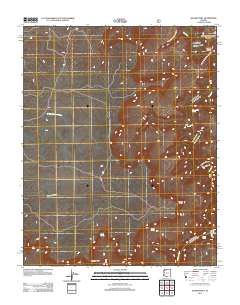 Kanab Point 2012 topographic map thumbnail