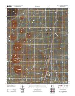 East of S P Mountain 2011 topographic map thumbnail