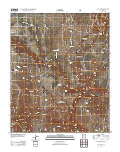 Hell Point 2012 topographic map thumbnail