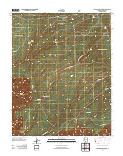 Kanabownits Spring 2012 topographic map thumbnail