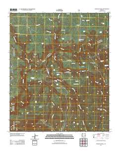 Hoodoo Knoll 2011 topographic map thumbnail
