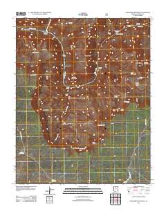Explorers Monument 2012 topographic map thumbnail