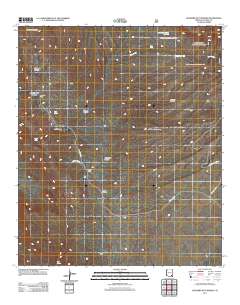 Hookers Hot Springs 2011 topographic map thumbnail