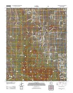 Jerome Canyon 2012 topographic map thumbnail