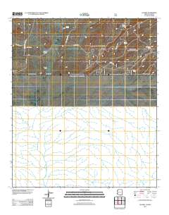Lochiel 2012 topographic map thumbnail