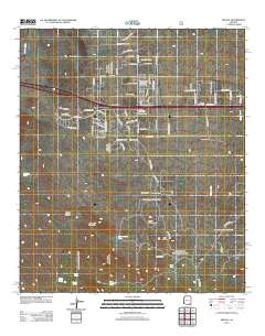 Mescal 2012 topographic map thumbnail