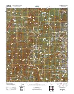 Iron Springs 2012 topographic map thumbnail